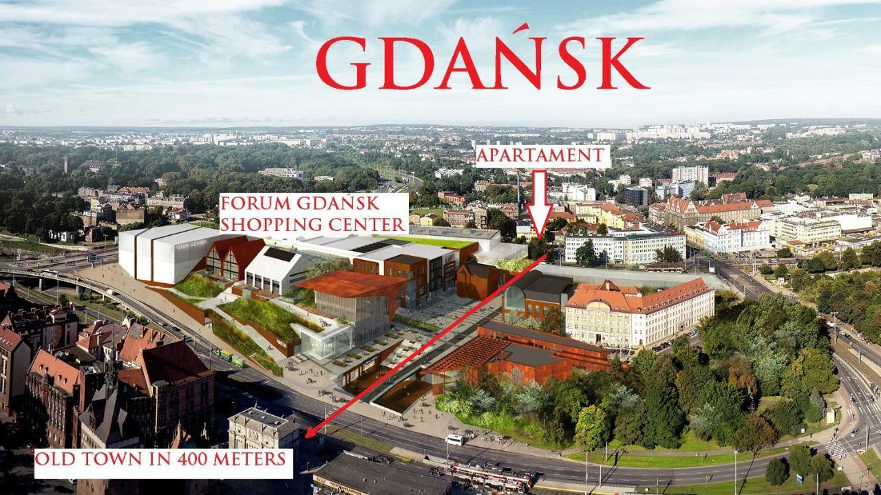 Berg Apartament Green Гданск Екстериор снимка
